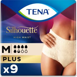 TENA LADY PANTS SIL PL HWCR M   9st