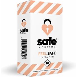 SAFE FEEL SAFE CONDOOMS ULTRA 10 ST