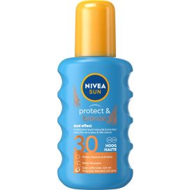 Nivea Sun Protect & Bronze Zonnebrand Spray SPF30 200 ml