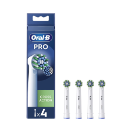 Oral-b Pro Cross Action Opzetborstels voor Elektrische Tandenborstel 4 Stuks