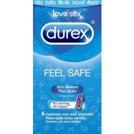 Durex Feel Safe Condooms 6 stuks 