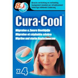 CURA-COOL MIGRAINE STRIPS      4 ST