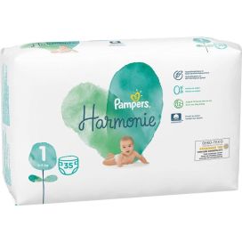 PAMPERS LUIERS HARMONIE SIZE1 35 ST