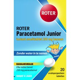 ROTER PARACETAMOL 250 JR UAD   20tb