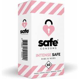 SAFE INTENSE SAFE CONDOOMS RIP10 ST