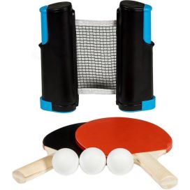 SPORTX OPROLBARE TAFELTENNISNET + 2