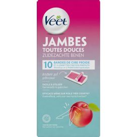 VEET GENZ COOL WAX STRIPS LEG  10st