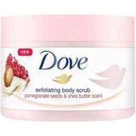 DOVE SHOWER SCRUB POMGRANATE 225 ML