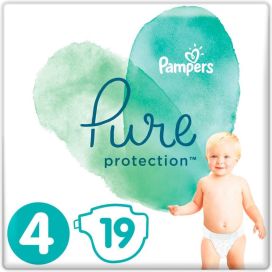 PAMPERS LUIERS PURE PROTECT MAAT 4