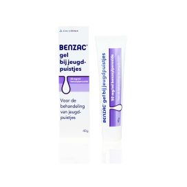 Benzac Gel 50mg/ml benzoylperoxide 40 gram